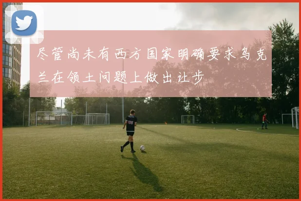 尽管尚未有西方国家明确要求乌克兰在领土问题上做出让步